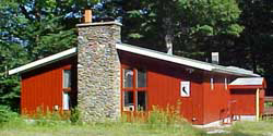 Hartford Ski Club lodge exterior
