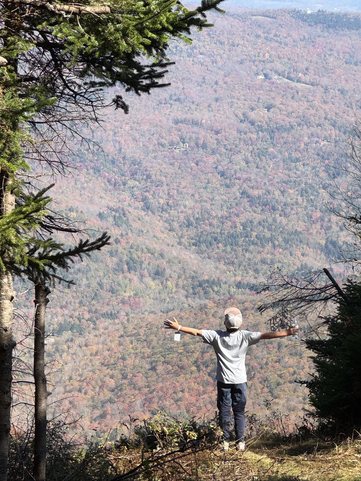 View from Paradise at Mad River Glen